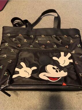 Mickey Mouse Diaper Bag with Front Pocket
